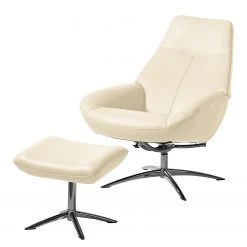 Fredriks Fauteuil relax Raahe en Cuir Véritable - Design Élégant et Confort Optimal - Couleur Crème -Pas Cher Fauteuils Magasin 1000194321 210317 06252500026 DETAILS P000000001000194321