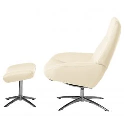Fredriks Fauteuil relax Raahe en Cuir Véritable - Design Élégant et Confort Optimal - Couleur Crème -Pas Cher Fauteuils Magasin 1000194321 210317 06252800029 DETAILS P000000001000194321