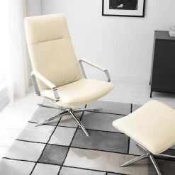 Fredriks Fauteuil relax Pargas - Cuir véritable - Crème | Fauteuil 1 place | Confort premium -Pas Cher Fauteuils Magasin 1000194331 210520 15464600047 MOOD DETAILS P000000001000194331 mood