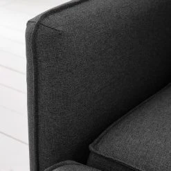 Fredriks Loveuse Lavara - Fauteuil 1 Place en Tissu Gris Foncé -Pas Cher Fauteuils Magasin 1000194549 200128 06061000009 DETAILS P000000001000194549