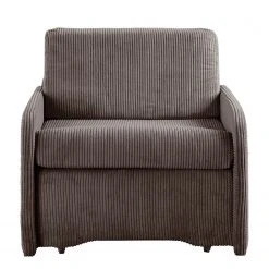 Fredriks Fauteuil Convertible Disley IV en Tissu Expresso avec Accoudoirs