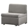 Fredriks Fauteuil Convertible Disley III - Microfibre Gris - Sans Accoudoirs | Fauteuil 1 Place -Pas Cher Fauteuils Magasin 1000196221 200224 14470200182 IMAGE P000000001000196221