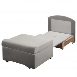 Fredriks Fauteuil Convertible Disley III - Microfibre Gris - Sans Accoudoirs | Fauteuil 1 Place -Pas Cher Fauteuils Magasin 1000196221 200224 14470200184 DETAILS P000000001000196221