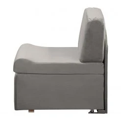 Fredriks Fauteuil Convertible Disley III - Microfibre Gris - Sans Accoudoirs | Fauteuil 1 Place -Pas Cher Fauteuils Magasin 1000196221 200224 14470200187 DETAILS P000000001000196221