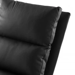 Fauteuil à bascule Fredriks Rocking Chair Fox II - Imitation cuir noir - Confort premium -Pas Cher Fauteuils Magasin 1000199047 201204 11473000009 DETAILS P000000001000199047