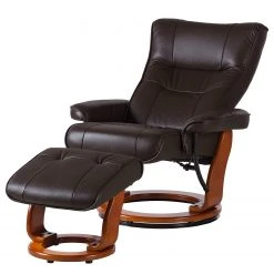 Fauteuil relax Modoform Westerwald avec repose-pieds - Cuir véritable ou imitation cuir - Marron -Pas Cher Fauteuils Magasin 1000199059 200618 09564600019 DETAILS P000000001000199059