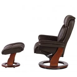 Modoform Fauteuil relax Rimbach avec repose-pieds - Cuir véritable ou imitation cuir - Marron -Pas Cher Fauteuils Magasin 1000199060 200618 09570100039 DETAILS P000000001000199060