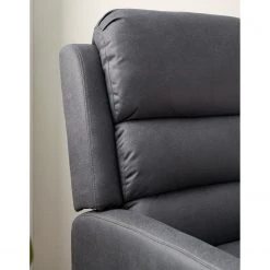 Modoform Fauteuil Relax Bartlett - Microfibre Gris - Confort Ultime et Design Élégant -Pas Cher Fauteuils Magasin 1000200112 200731 14210900013 DETAILS P000000001000200112
