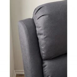 Modoform Fauteuil Relax Bartlett - Microfibre Gris - Confort Ultime et Design Élégant -Pas Cher Fauteuils Magasin 1000200112 200731 14210900014 DETAILS P000000001000200112