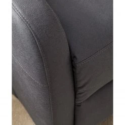 Modoform Fauteuil Relax Bartlett - Microfibre Gris - Confort Ultime et Design Élégant -Pas Cher Fauteuils Magasin 1000200112 200731 14211100015 DETAILS P000000001000200112