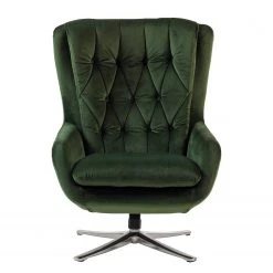 Jack & Alice Fauteuil Bracon en Velours Vert Foncé - Confort et Élégance -Pas Cher Fauteuils Magasin 1000200113 200724 14032900013 DETAILS P000000001000200113