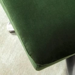 Jack & Alice Fauteuil Bracon en Velours Vert Foncé - Confort et Élégance -Pas Cher Fauteuils Magasin 1000200113 200903 09542000005 DETAILS P000000001000200113