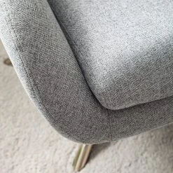 Fauteuil Bergère Fredriks Barnard Gris - Tissé à Plat Confortable et Élégant -Pas Cher Fauteuils Magasin 1000200114 200731 06173300018 DETAILS P000000001000200114