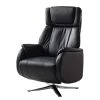 Fauteuil relax Baroda Modoform - Cuir véritable ou Imitation cuir - Noir | Confort Premium -Pas Cher Fauteuils Magasin 1000200115 200708 06114600039 IMAGE P000000001000200115
