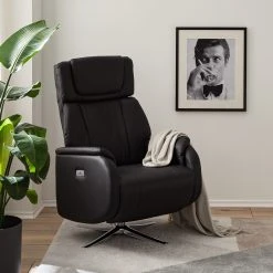 Fauteuil relax Baroda Modoform - Cuir véritable ou Imitation cuir - Noir | Confort Premium -Pas Cher Fauteuils Magasin 1000200115 200731 06173500019 MOOD DETAILS P000000001000200115 mood