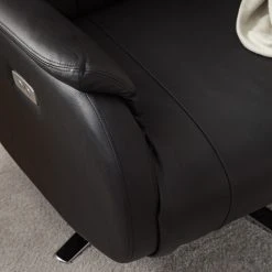 Fauteuil relax Baroda Modoform - Cuir véritable ou Imitation cuir - Noir | Confort Premium -Pas Cher Fauteuils Magasin 1000200115 200731 06173800022 DETAILS P000000001000200115