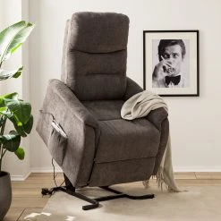 Fauteuil TV Modoform Coroma en Microfibre Gris Foncé - Confort Ultime pour Votre Salon -Pas Cher Fauteuils Magasin 1000200116 200731 14211500019 MOOD DETAILS P000000001000200116 mood