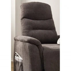 Fauteuil TV Modoform Coroma en Microfibre Gris Foncé - Confort Ultime pour Votre Salon -Pas Cher Fauteuils Magasin 1000200116 200731 14211600020 DETAILS P000000001000200116