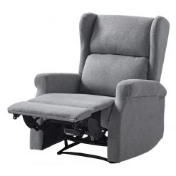 Modoform Relaxsessel Barley - Fauteuil Relax Gris Tissé à Plat - Confort et Style -Pas Cher Fauteuils Magasin 1000200119 200724 14034100036 DETAILS P000000001000200119