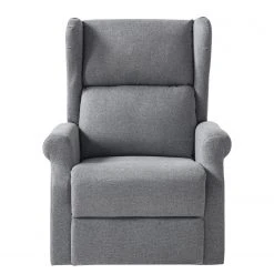Modoform Relaxsessel Barley - Fauteuil Relax Gris Tissé à Plat - Confort et Style -Pas Cher Fauteuils Magasin 1000200119 200724 14034200038 DETAILS P000000001000200119