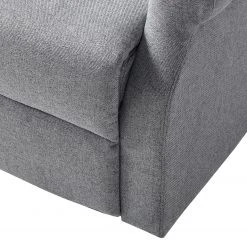 Modoform Relaxsessel Barley - Fauteuil Relax Gris Tissé à Plat - Confort et Style -Pas Cher Fauteuils Magasin 1000200119 200724 14034500044 DETAILS P000000001000200119