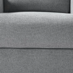 Modoform Relaxsessel Barley - Fauteuil Relax Gris Tissé à Plat - Confort et Style -Pas Cher Fauteuils Magasin 1000200119 200724 14034700046 DETAILS P000000001000200119