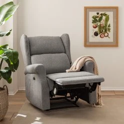 Modoform Relaxsessel Barley - Fauteuil Relax Gris Tissé à Plat - Confort et Style -Pas Cher Fauteuils Magasin 1000200119 200731 14184500002 MOOD DETAILS P000000001000200119 mood