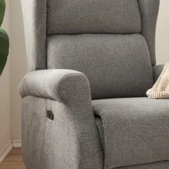 Modoform Relaxsessel Barley - Fauteuil Relax Gris Tissé à Plat - Confort et Style -Pas Cher Fauteuils Magasin 1000200119 200731 14184500003 DETAILS P000000001000200119