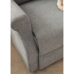 Modoform Relaxsessel Barley - Fauteuil Relax Gris Tissé à Plat - Confort et Style -Pas Cher Fauteuils Magasin 1000200119 200731 14184900005 DETAILS P000000001000200119