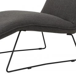 Chaise relax Ballston I en tissu structuré - Studio Copenhagen -Pas Cher Fauteuils Magasin 1000204322 200903 13292500004 DETAILS P000000001000204322