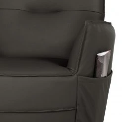 Loftscape Fauteuil Maisse - Cuir Pigmenté Gris - Fauteuil 1 Place Confortable et Élégant -Pas Cher Fauteuils Magasin 1000205779 200312 11242000013 DETAILS P000000001000205779