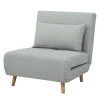 Mørteens Fauteuil convertible Elands - Tissu Nims Gris clair | Fauteuil 1 place confortable et design -Pas Cher Fauteuils Magasin 1000207043 200619 06205900049 IMAGE P000000001000207043