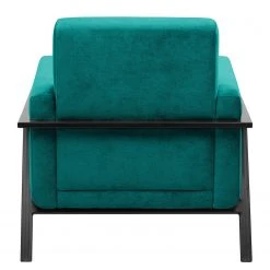 Norrwood Fauteuil Hanko I - Velours Tissu Lito Turquoise - Fauteuil 1 place -Pas Cher Fauteuils Magasin 1000207162 200520 14264500150 DETAILS P000000001000207162