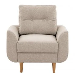 Norrwood Fauteuil Kaavi I - Tissu Gris clair - Confort élégant pour votre intérieur