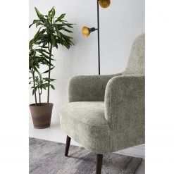Mørteens Fauteuil Camby - Fauteuil 1 Place en Tissu Gris - Confort et Élégance -Pas Cher Fauteuils Magasin 1000208590 210420 14390500006 DETAILS P000000001000208590
