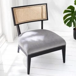 Jack & Alice Fauteuil Burke II - Velours Gris - Confort et Style pour Votre Salon -Pas Cher Fauteuils Magasin 1000208625 210310 12433300008 MOOD DETAILS P000000001000208625 mood