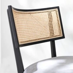 Jack & Alice Fauteuil Burke II - Velours Gris - Confort et Style pour Votre Salon -Pas Cher Fauteuils Magasin 1000208625 210310 12433600010 DETAILS P000000001000208625