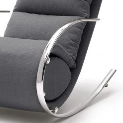 Fauteuil à bascule Fredriks Fox en tissu structuré gris - Confort et élégance -Pas Cher Fauteuils Magasin 1000208768 201204 11273800022 DETAILS P000000001000208768