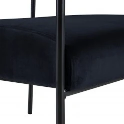 Mørteens Fauteuil Narpes Velours Bleu Foncé - Confort et Élégance pour Votre Salon -Pas Cher Fauteuils Magasin 1000208971 210203 15365200015 DETAILS P000000001000208971