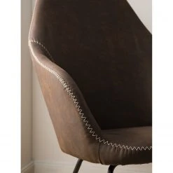 Mørteens Fauteuil à Bascule Kumia I - Cuir Vieilli Marron - Confort Élégant -Pas Cher Fauteuils Magasin 1000208983 210426 12270600003 DETAILS P000000001000208983