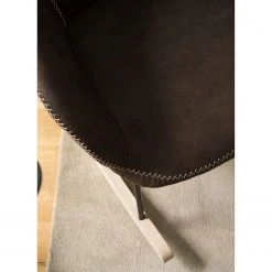 Mørteens Fauteuil à Bascule Kumia I - Cuir Vieilli Marron - Confort Élégant -Pas Cher Fauteuils Magasin 1000208983 210426 12270600006 DETAILS P000000001000208983