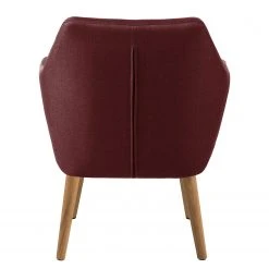 Mørteens Fauteuil Nicholas - Fauteuil 1 place en tissu rouge foncé, design confortable -Pas Cher Fauteuils Magasin 1000213141 201204 06192700022 DETAILS P000000001000213141