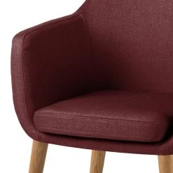 Mørteens Fauteuil Nicholas - Fauteuil 1 place en tissu rouge foncé, design confortable -Pas Cher Fauteuils Magasin 1000213141 201204 06193100024 DETAILS P000000001000213141