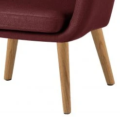 Mørteens Fauteuil Nicholas - Fauteuil 1 place en tissu rouge foncé, design confortable -Pas Cher Fauteuils Magasin 1000213141 201204 06193500028 DETAILS P000000001000213141