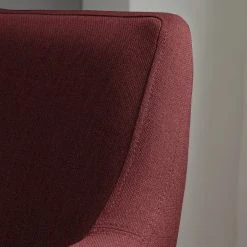 Mørteens Fauteuil Nicholas - Fauteuil 1 place en tissu rouge foncé, design confortable -Pas Cher Fauteuils Magasin 1000213141 201204 06193700031 DETAILS P000000001000213141