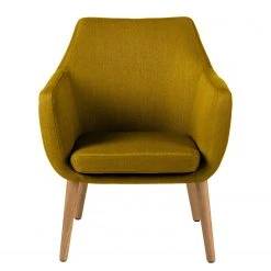 Fauteuil Nicholas Mørteens - Tissu Jaune Curry - Confort et Élégance -Pas Cher Fauteuils Magasin 1000213182 201204 06194100036 DETAILS P000000001000213182