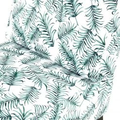 Kayoom Chaises capitonnées Indira V en Tissu et Hêtre massif, Noir/Vert et blanc | Fauteuils 1 place -Pas Cher Fauteuils Magasin 1000214195 200529 06042800135 DETAILS P000000001000214195