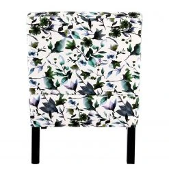 Kayoom Chaise capitonnée Indira IV - Tissu noir et vert - Hêtre massif - Fauteuil 1 place -Pas Cher Fauteuils Magasin 1000214216 200529 06062200286 DETAILS P000000001000214216