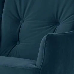 Fredriks Fauteuil Bonham - Velours Bleu marine - Fauteuil bergère de luxe -Pas Cher Fauteuils Magasin 1000215336 201209 18161800136 DETAILS P000000001000215336