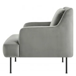 Fredriks Fauteuil Bleecker - Velours Gris, Fauteuil 1 Place Confortable et Élégant -Pas Cher Fauteuils Magasin 1000216232 210107 16315400282 DETAILS P000000001000216232